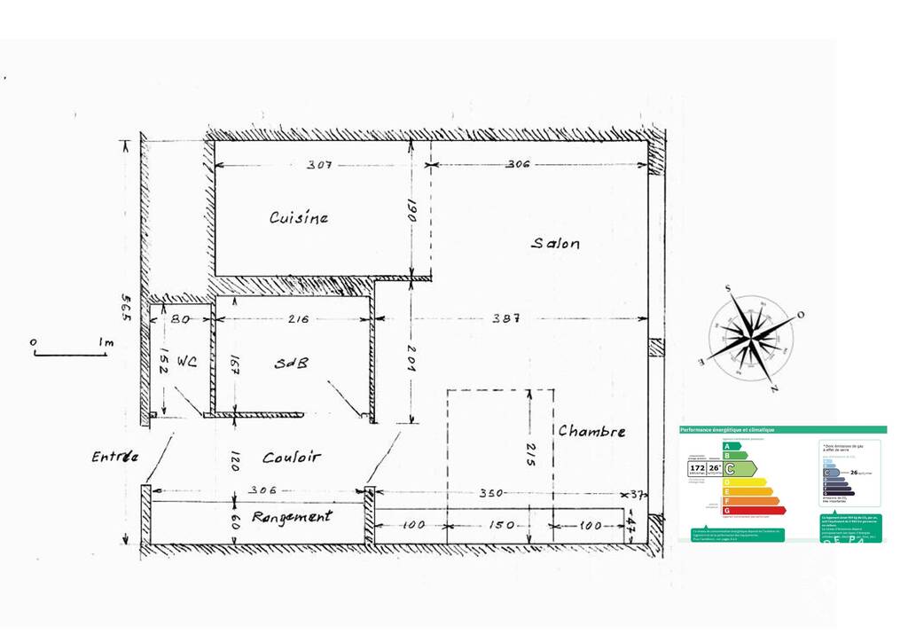 Appartement 1 pièce 37 m² · à Paris 13e · 36,7 m² · 260 000 €