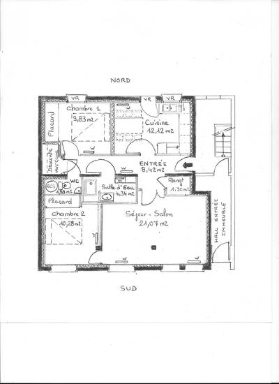 Vente appartement 3 pièces Saint-Nazaire (44600)