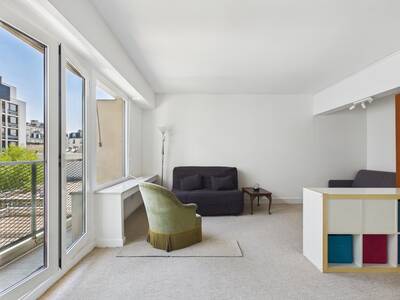 Vente appartement studio Paris 15e