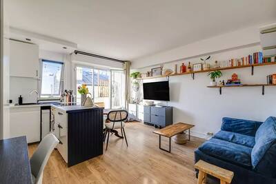 Vente appartement studio Paris 17e