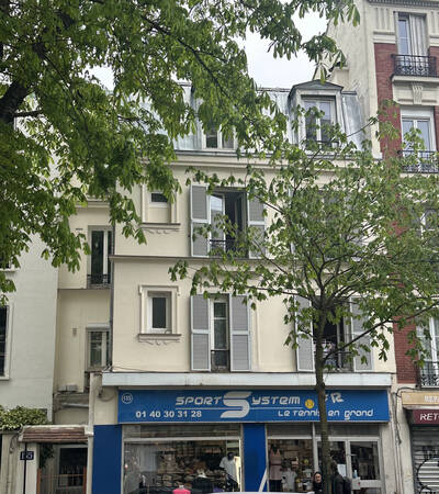 Vente appartement 2 pièces Paris 20e
