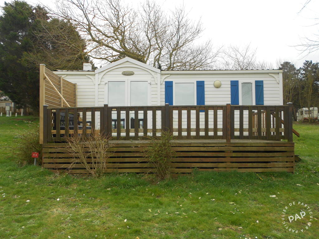 Vente chalet, mobil-home 30 m² Criel-Sur-Mer (76910)18.700 €