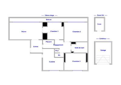 Vente appartement 4 pièces Choisy-le-Roi (94600)