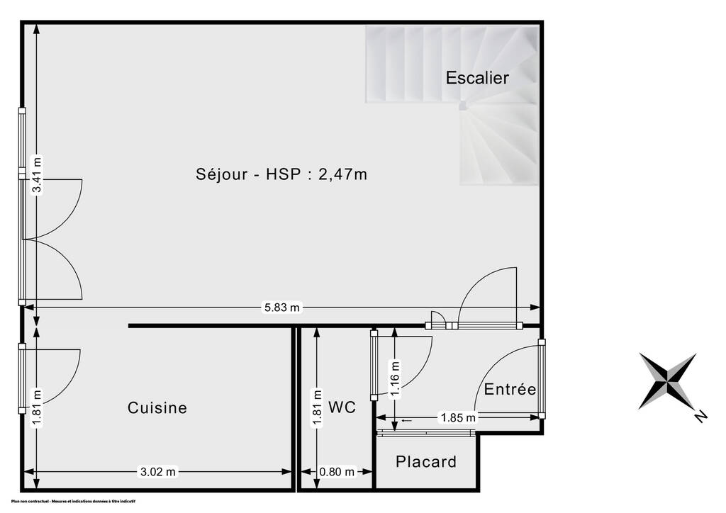 Vente Appartement Alfortville (94140) 56,19&nbsp;m² 297.000&nbsp;&euro;