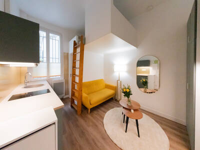 Vente appartement studio Paris 18e