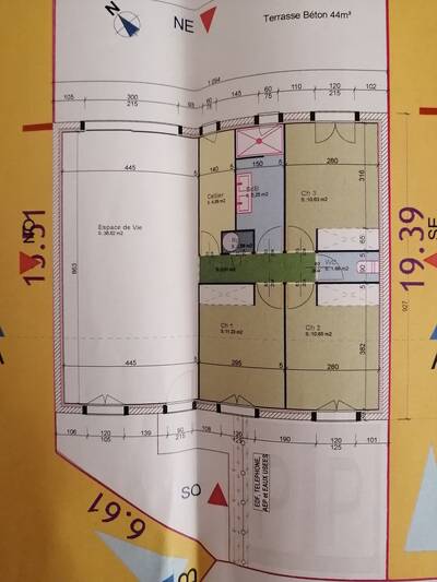 Location maison 4 pièces Sallèles-d'Aude (11590)