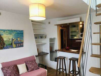 Location appartement studio Paris 19e