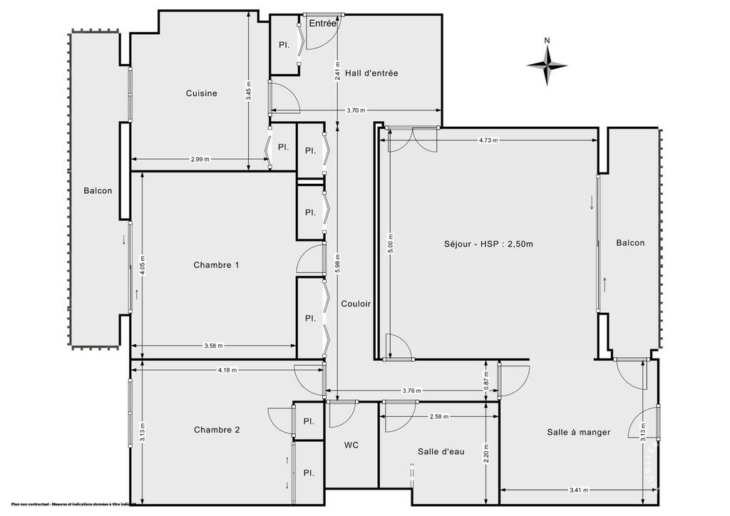 Vente Appartement Nantes (44100) 99&nbsp;m² 400.000&nbsp;&euro;