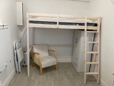Location appartement studio Paris 15e