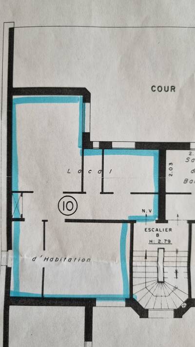 Location appartement 2 pièces Paris 16e