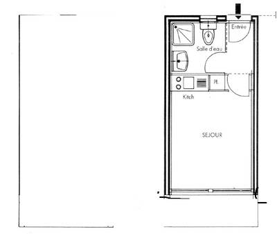 Vente appartement studio Tunisie