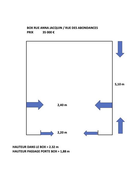 Vente garage, parking BoulogneBillancourt (92100) 35.000