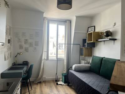 Location appartement studio Paris 5e