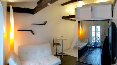 Location appartement studio Paris 17e