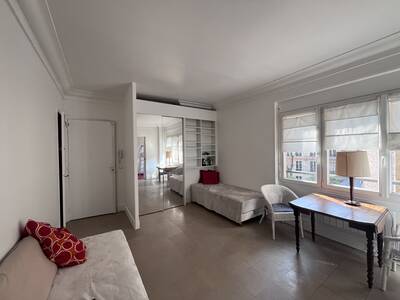 Location appartement studio Paris 16e