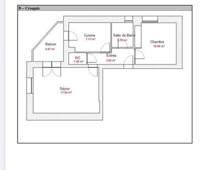 Vente appartement 2 pièces Villeurbanne (69100)