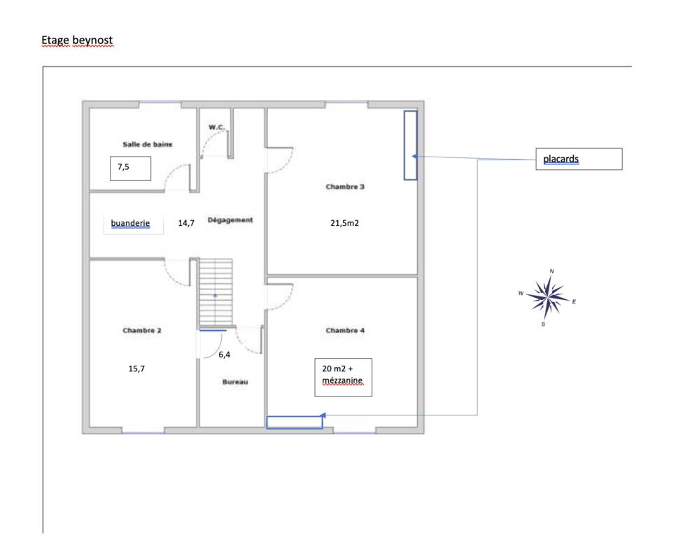 Vente maison 176 m² Beynost (01700) - 176 m² - 469.000 € | Particulier à Particulier — 20