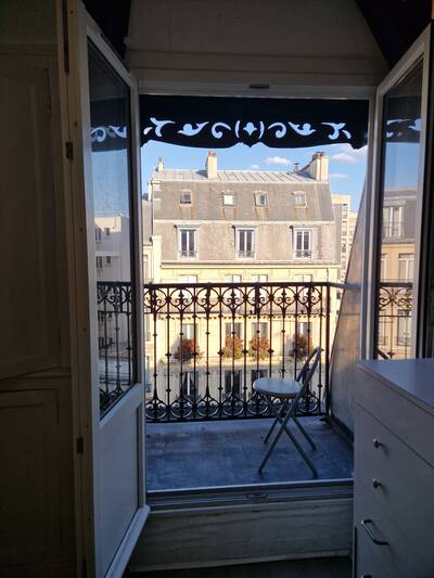 Location appartement studio Paris 6e