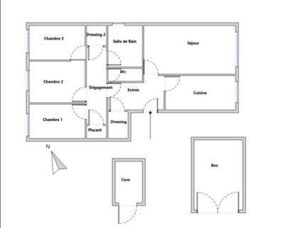 Location appartement 4 pièces Villejuif (94800)