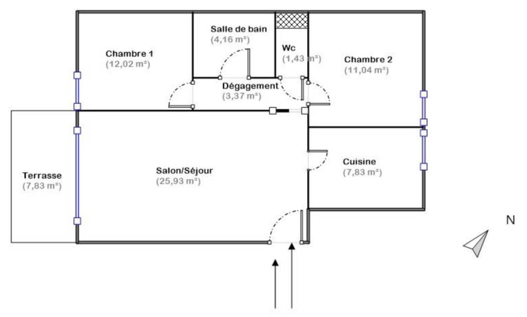 Vente appartement 3 pièces 65,78 m² Mougins (06250) - 65,78 m² - 325.000 € | Particulier à Particulier — 8