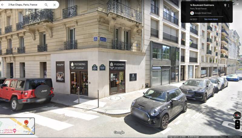 Local commercial Paris 16E (75016) - 80 m² - 780.000 €