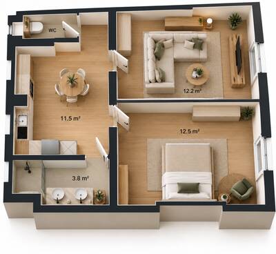 Vente appartement 2 pièces Suresnes (92150)