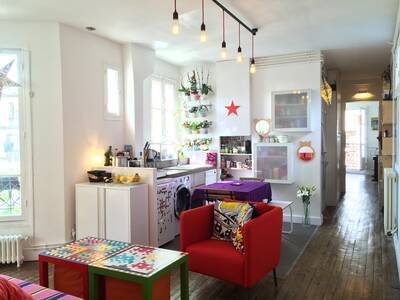 Location appartement 3 pièces Paris 18e