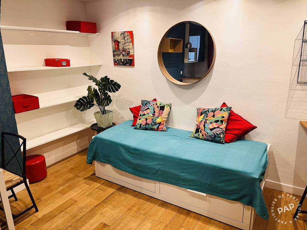 Location meublée studio 17 m² Paris 9E