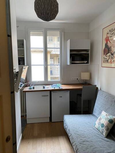 Location appartement studio Paris 16e