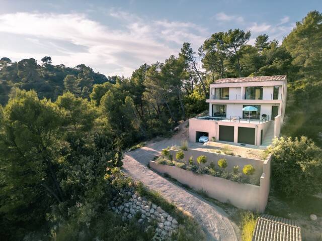 Rognes - Maison D’architecte Bioclimatique Avec Vue