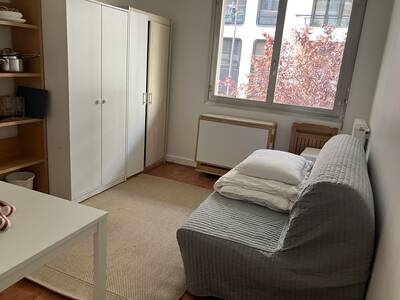 Location appartement studio Paris 16e
