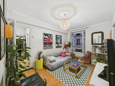 Vente appartement 3 pièces Paris 18e
