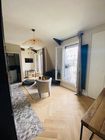 Location appartement 2 pièces Paris 16e
