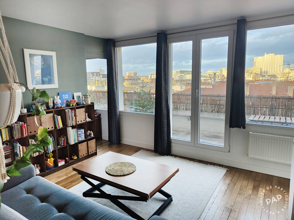 Appartement 3 pièce(s) 50 m²à vendre Paris-14e-arrondissement