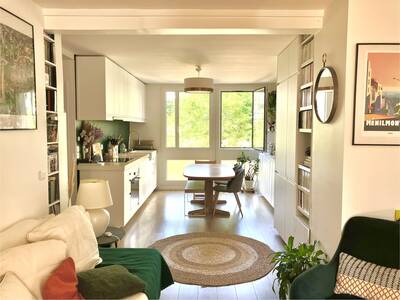 Vente appartement 3 pièces Paris 20e
