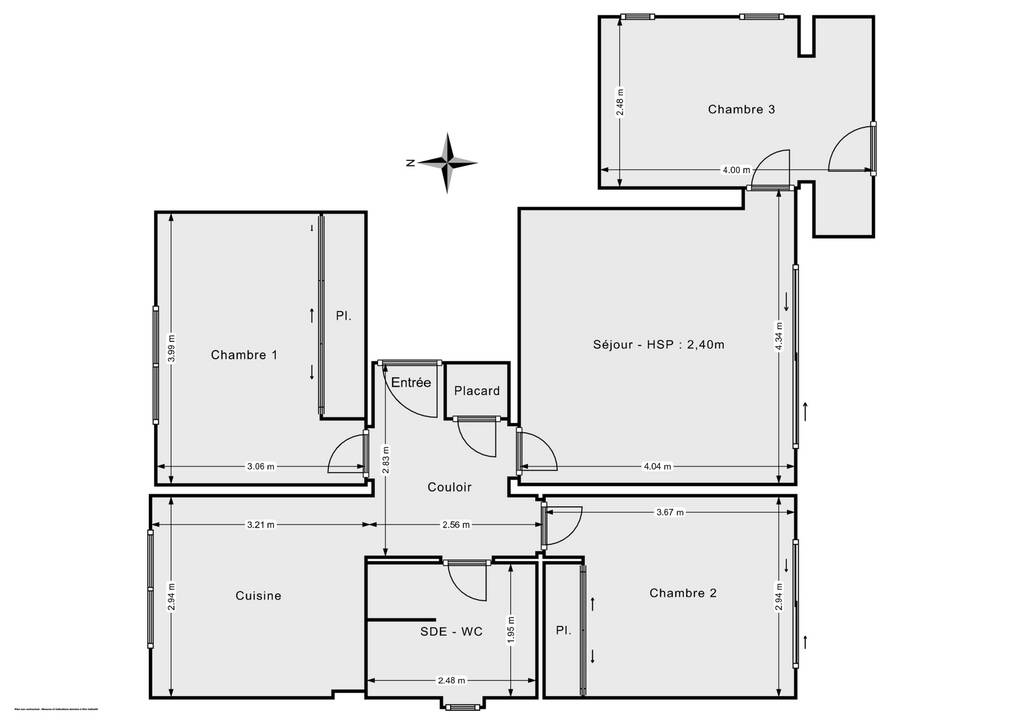 Maison a louer eragny - 4 pièce(s) - 71 m2 - Surfyn