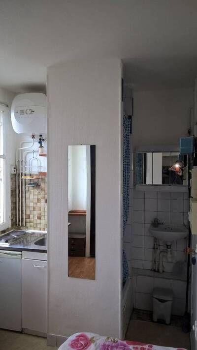 Location appartement studio Paris 16e
