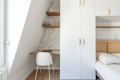 Location appartement studio Paris 17e