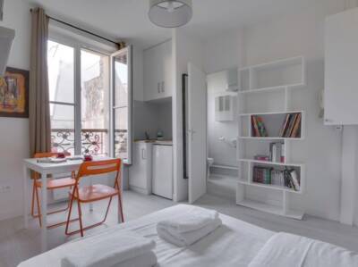 Location appartement studio Paris 19e