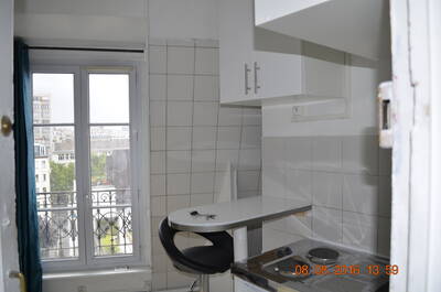 Vente appartement studio Paris 18e