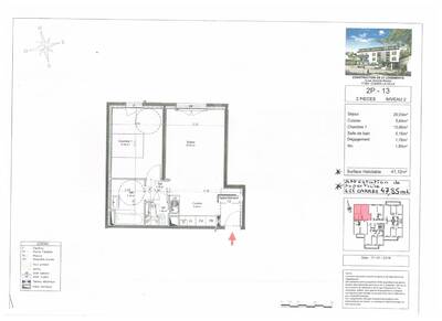 Location appartement 2 pièces Combs-la-Ville (77380)