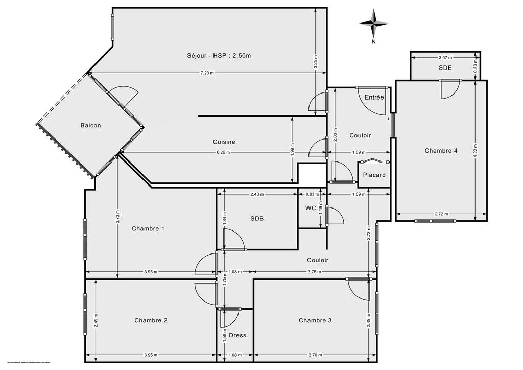 Appartement a louer argenteuil - 5 pièce(s) - 98 m2 - Surfyn