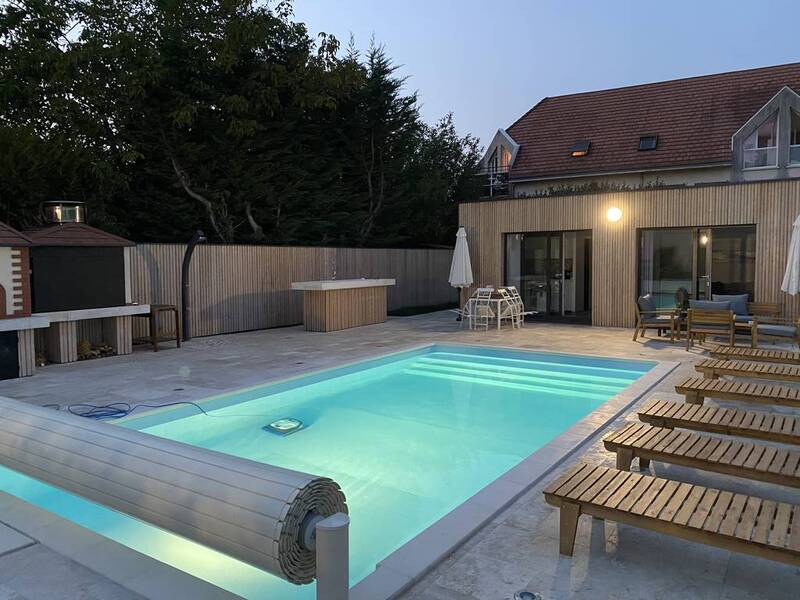Magny-Le-Hongre 3 Maisons De Ville-1 Poolhouse-1 Piscine