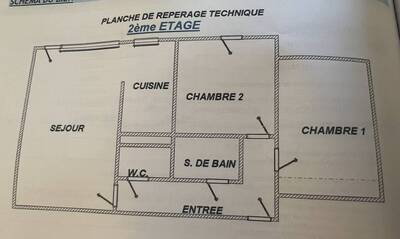 Location appartement 3 pièces Roubaix (59100)