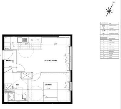 Vente appartement 2 pièces Bezons (95870)
