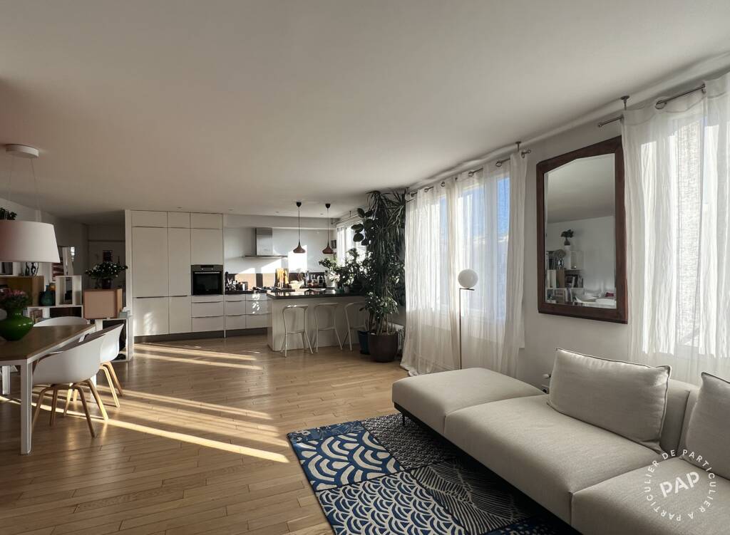 Appartement 5 pièce(s) 115 m²à vendre Boulogne-billancourt