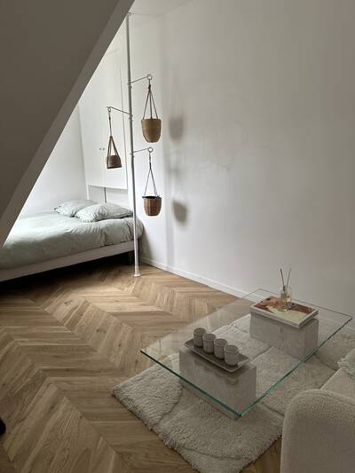Location appartement studio Paris 17e