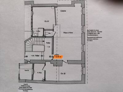 Vente appartement 3 pièces Carcassonne (11000)