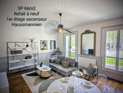 Location appartement 3 pièces Paris 17e