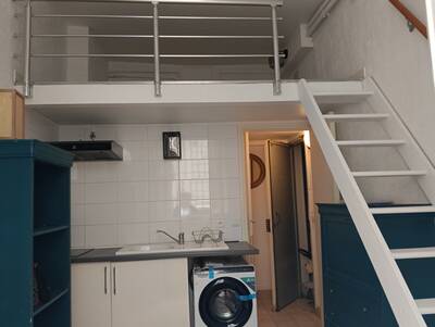 Location appartement studio Paris 17e